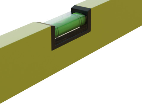 Spirit Level 3D Model