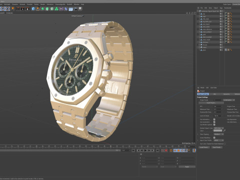 Audemars Piguet Royal Oak 3D Модель