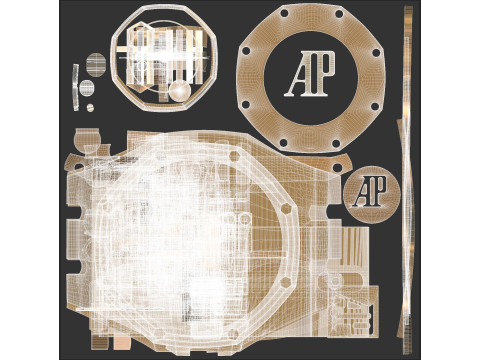Audemars Piguet Royal Oak 3D Модель