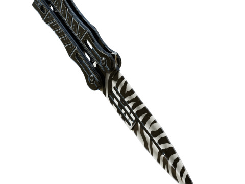 Butterfly Knife 3D Model