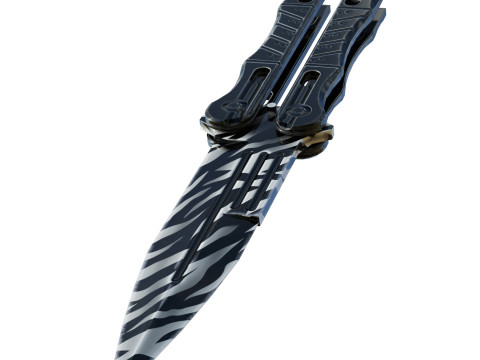 Butterfly Knife 3D Model