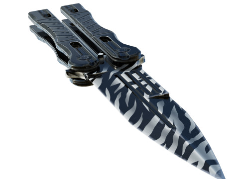 Butterfly Knife 3D Model