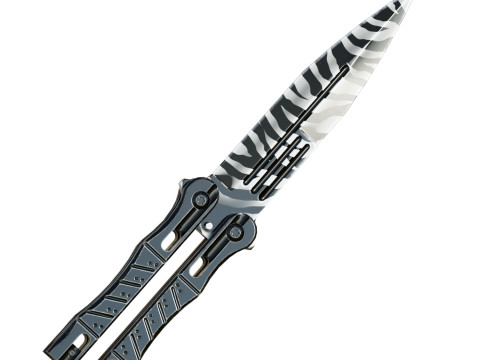 Butterfly Knife 3D Model