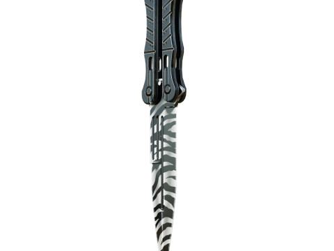 Butterfly Knife 3D Model