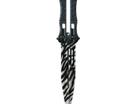 Butterfly Knife 3D Model