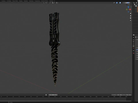 Butterfly Knife 3D Model