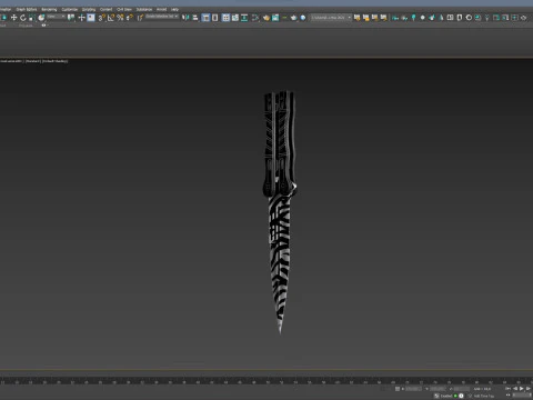 Butterfly Knife 3D Model