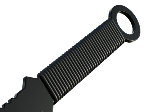 Tactical Sword Modelo 3D