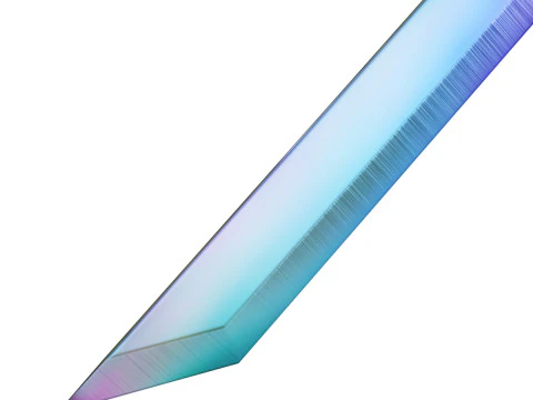 Spada tattica Modello 3D