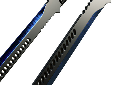 Tactical Sword Modelo 3D