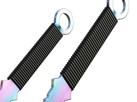 Spada tattica Modello 3D