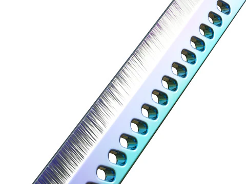 Spada tattica Modello 3D