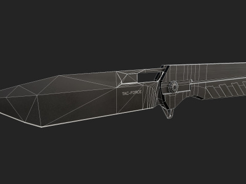 Hunter Knife Modelo 3D