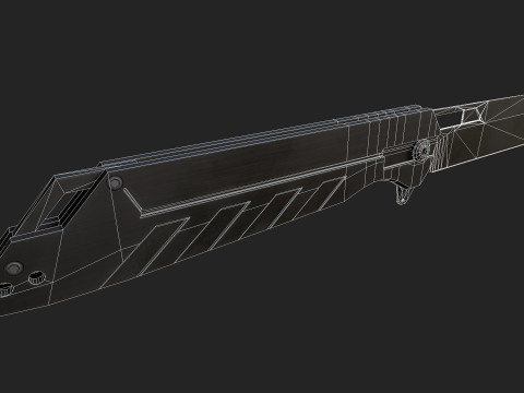 Hunter Knife Modelo 3D