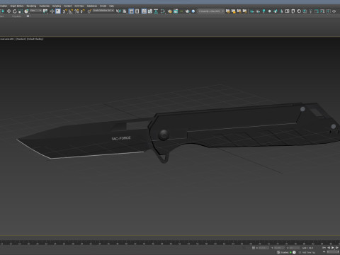 Hunter Knife Modelo 3D