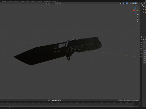 Hunter Knife Modelo 3D