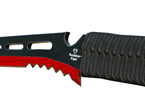 Spada fantasy tattica Snake Eye Modello 3D