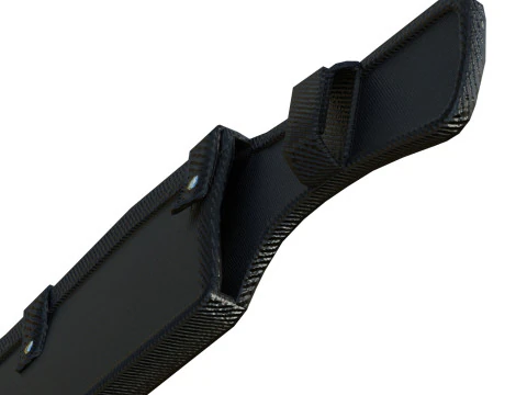 Spada fantasy tattica Snake Eye Modello 3D