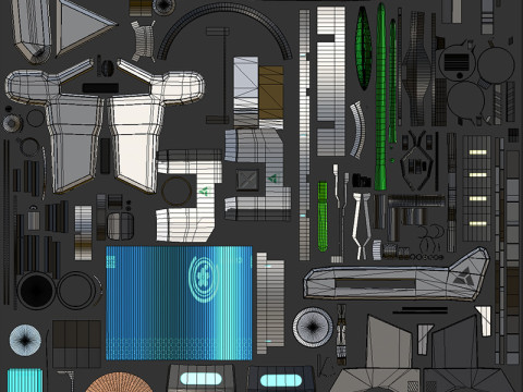 Sci-Fi Plant Container Modelo 3D