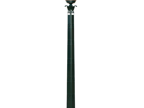 Lamp Post 02 3D Model