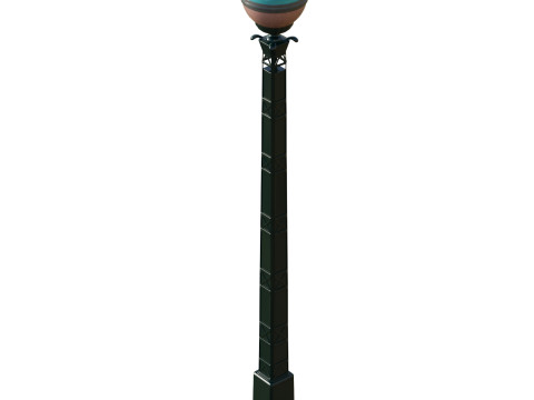 Lamp Post 02 Modèle 3D