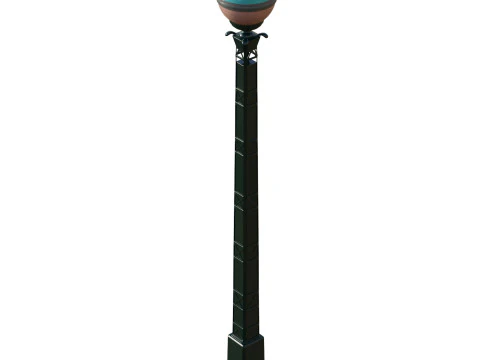 Lamp Post 02 3D Model