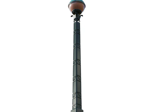 Lamp Post 02 3D Model