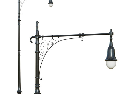 Lamp Post 03 Modelo 3D