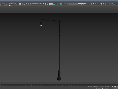 Lamp Post 03 3D मॉडल