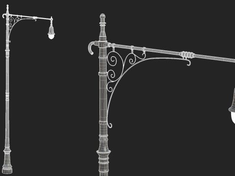 Lamp Post 03 3D मॉडल