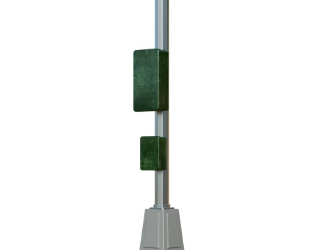 Traffic Light 01 3D Model