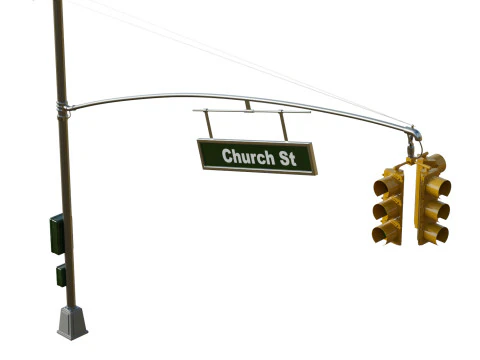 Traffic Light 01 3D Model
