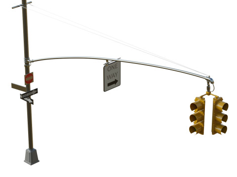 Traffic Light 02 3D मॉडल