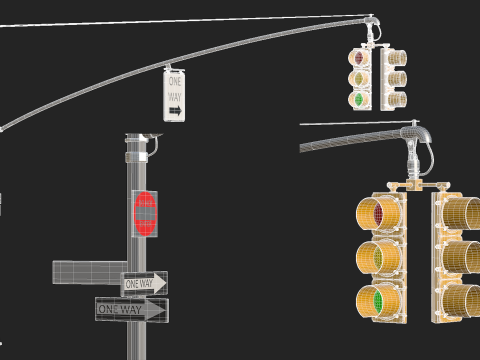 Traffic Light 02 3D मॉडल