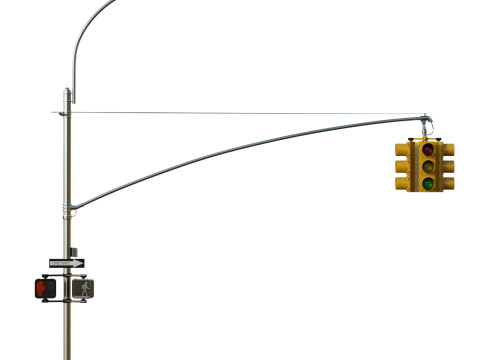 Traffic Light 03 Modelo 3D