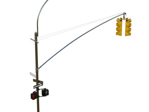 Traffic Light 03 3D Model