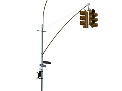 Traffic Light 03 Modelo 3D