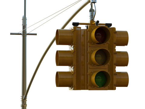 Traffic Light 03 Modelo 3D