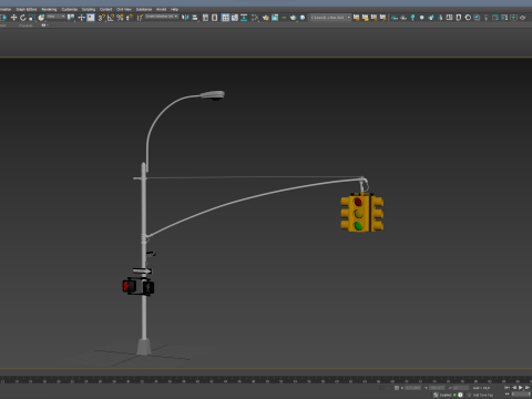 Traffic Light 03 Modelo 3D