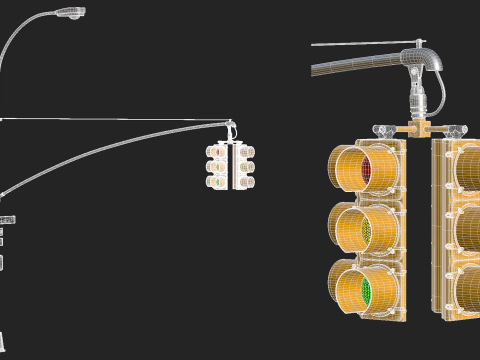 Traffic Light 03 Modelo 3D