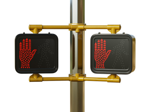 Traffic Light 04 Modelo 3D