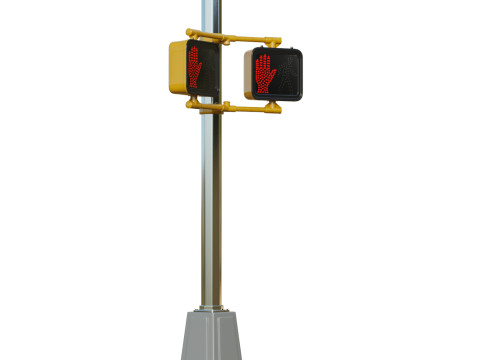 Traffic Light 04 Modelo 3D