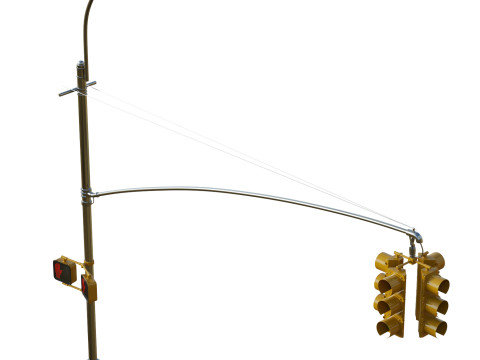 Traffic Light 04 Modelo 3D