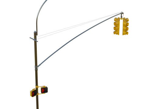 Traffic Light 04 Modelo 3D