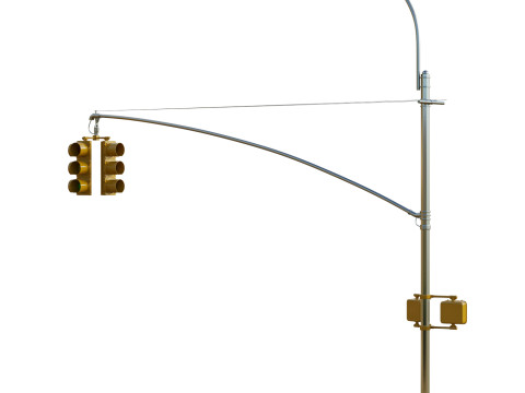 Traffic Light 04 Modelo 3D