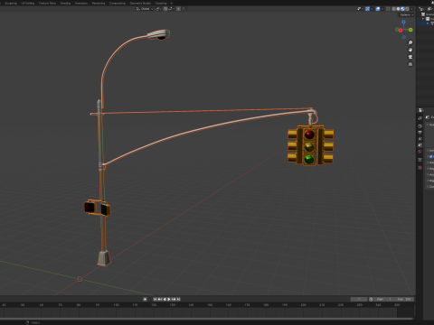 Traffic Light 04 Modelo 3D