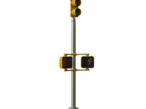 Traffic Light 05 3D Модель