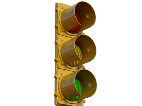 Traffic Light 05 3D Модель