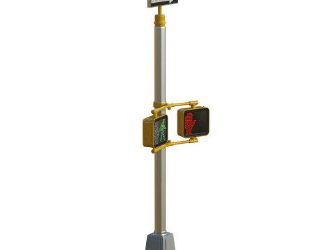 Traffic Sign 01 Model 3D