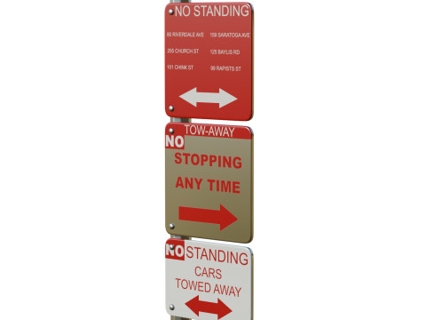 Traffic Sign 02 3D मॉडल